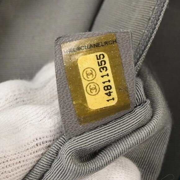 Chanel Blue Nylon Paris-Byzance Tweed On Stitch Flap Bag 145699 - Picture 10 of 10